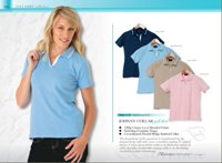 180G Johnny Collar Ladies Golf Shirt