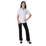 Ladies Oxfor Lounge Short Sleeve Shirt