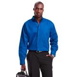 Mens Brushed Cotton Twill Long Sleeve Shirt