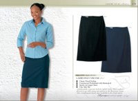 Ladies Poly-Viscose Skirt