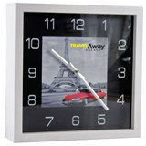 Gina square wall clock