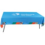 Trestle table cloth with skirt  (Fully Customised Branding Optio