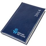 Spectrum diary A5 navy blue