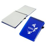 Falcon notebook on book with pen - Avail in: Available in many c