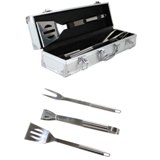 Metal braai set case