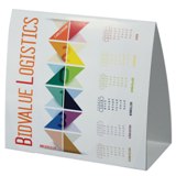 Tent calendar - full color