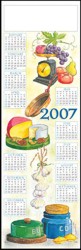 Single Sheet Poster Calender - Long Wall - Kitchen