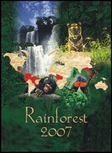 Cover page for promotional Rainforest  Calendar 