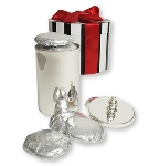 Silver Biscuit Barrel (Standard) Hamper