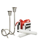 Silver Tubular Candlestick (Standard) Hamper