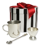 Silver Christening Set (Standard) Hamper