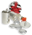 Silver Biscuit Barrels (Standard) Hamper