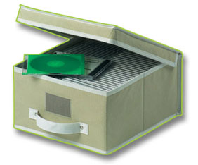 Storeeze Storage Case Beige 28x30x15.5cm