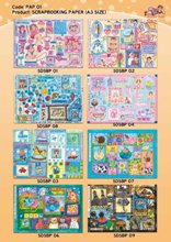Sharon Dold Scrapbooking Paper (A3 Size) Sharon Dold Scrapbooking Paper (A3 Size)