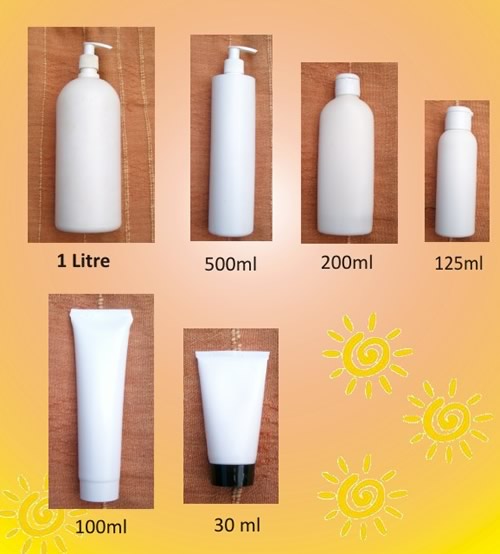 Sunscreen Pack Sizes