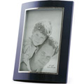 Curved Metal Blue Frame