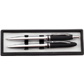 Velvet Pen & Pencil Set - Black