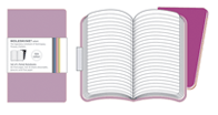 Moleskine Ruled Volant Book Purple Large