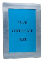 A4 Frame - Wall Hanging - Certificate Holder - Avail In: Alumini