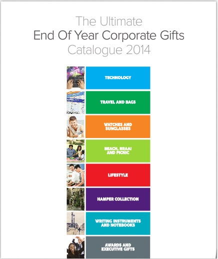  Year End Promotional gifts ecatalogue cover